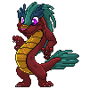 Eastern Dragon Child Fire Animated File
