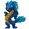 Eastern Dragon Child Water Animated File