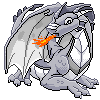 Western Dragon Adult Silver Animated File