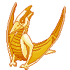 Pterodragon Adult Gold Animated File